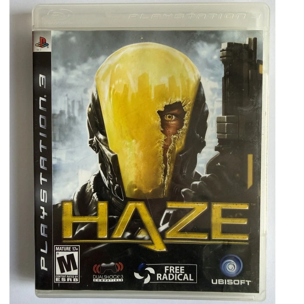 Haze‎ - Sony PlayStation 3 - Complete CIB W/ Manual Black Label Tested & Works